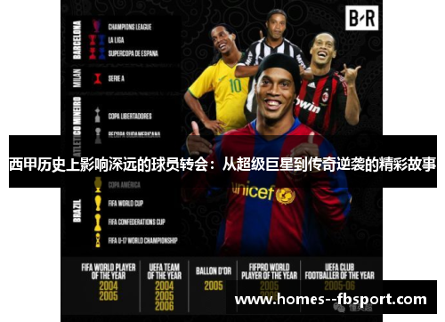 西甲历史上影响深远的球员转会：从超级巨星到传奇逆袭的精彩故事