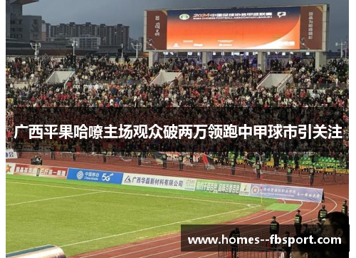 广西平果哈嘹主场观众破两万领跑中甲球市引关注